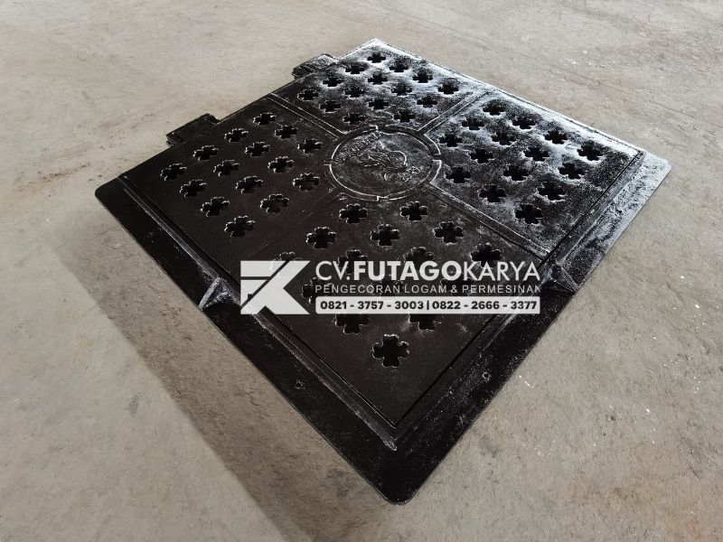 Grill atau Grating Tutup Besi untuk Selokan