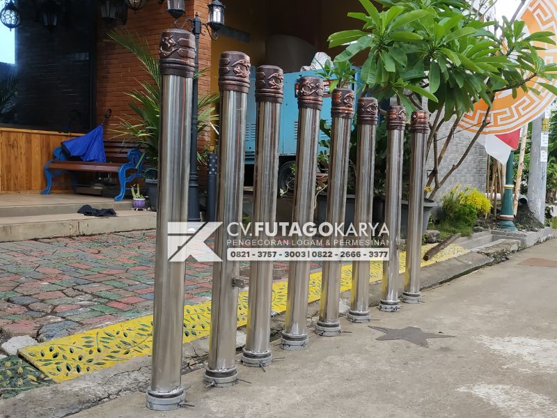 Tiang Bollard Pembatas Trotoar (1)