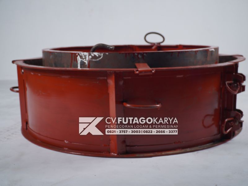 Jual Cetakan Gorong-Gorong Besi Plat