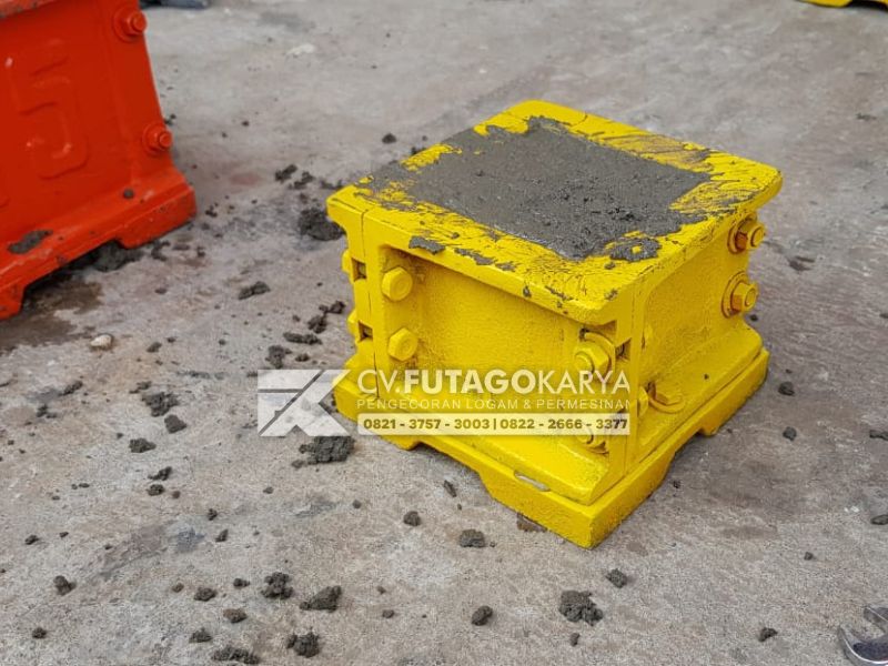 Cetakan Beton Uji Kubus