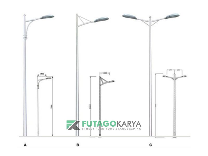 Kelebihan Tiang Lampu Galvanis