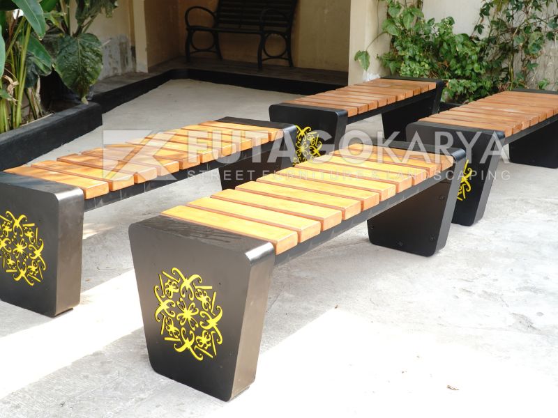 Kursi Taman Kayu Minimalis