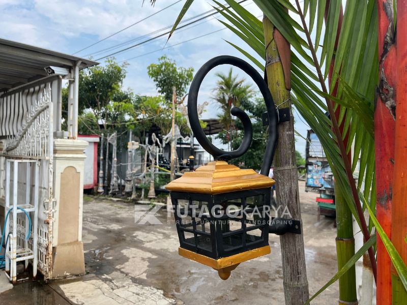 lampu hias jalan desa