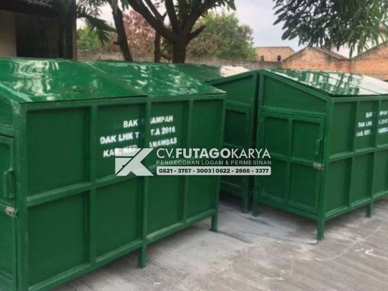 Jual gerobak dan bak sampah