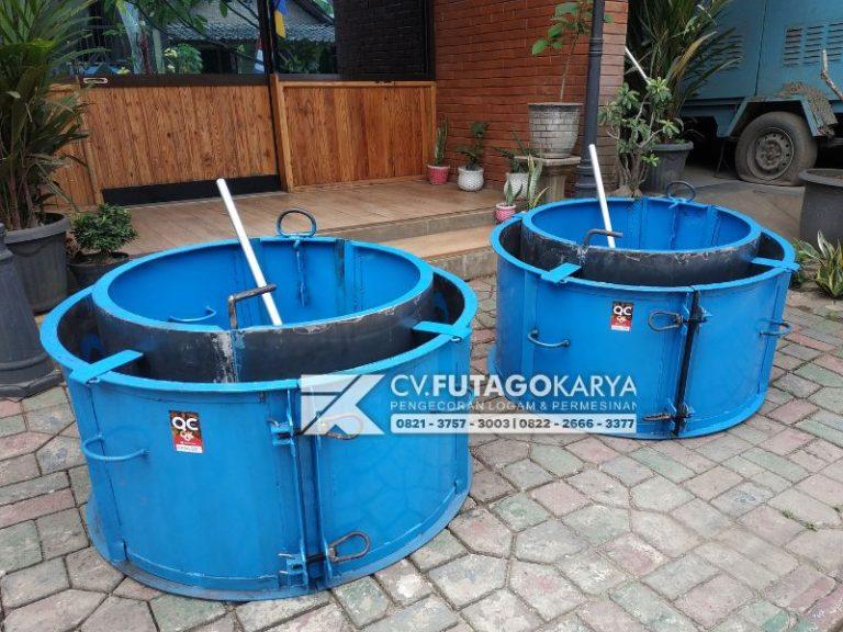 Cetakan Buis Beton Besi Plat