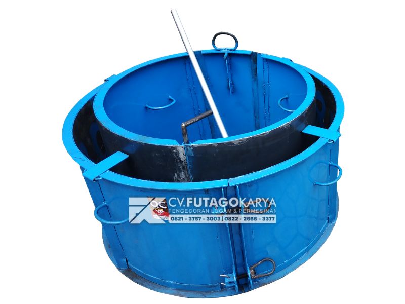 Cetakan Buis Beton Saluran Air Drainase Gorong Gorong