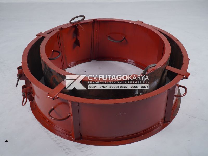 Jual Cetakan Gorong-Gorong Besi Plat