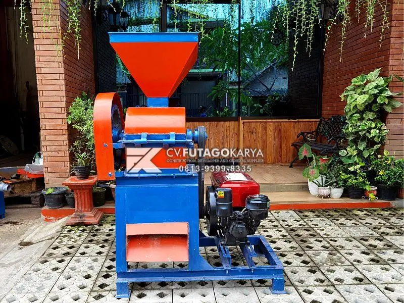 Mesin Giling Sekam Padi jadi Dedak