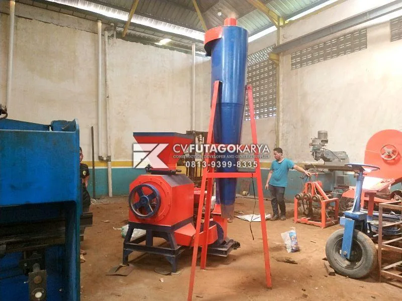 Mesin Penggiling Sekam Menjadi Dedak Kapasitas Besar