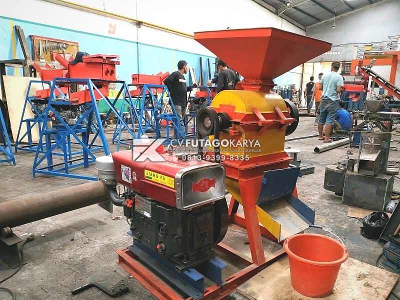 Mesin Penepung Dedak dari Sekam Padi