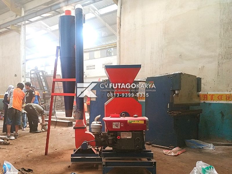 Mesin Penggiling Sekam Kapasitas Besar