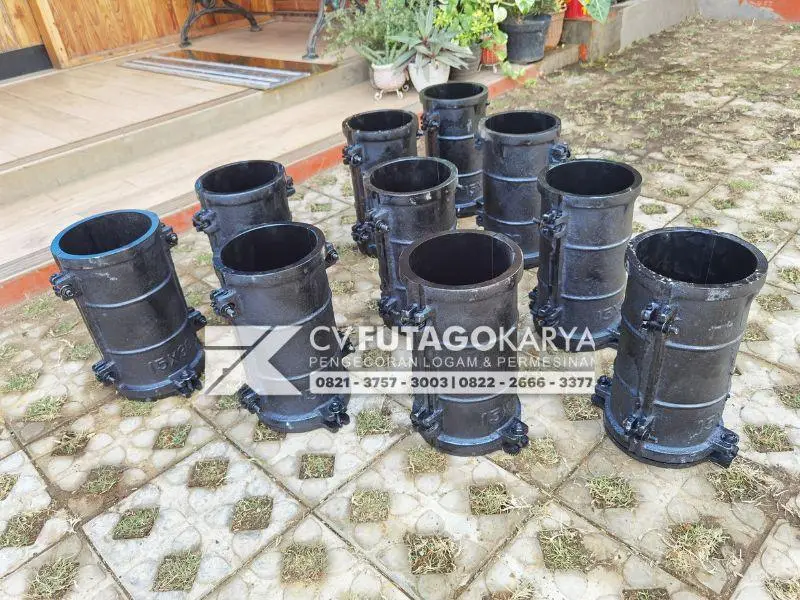 Sampel Beton Silinder Bahan Cor Besi