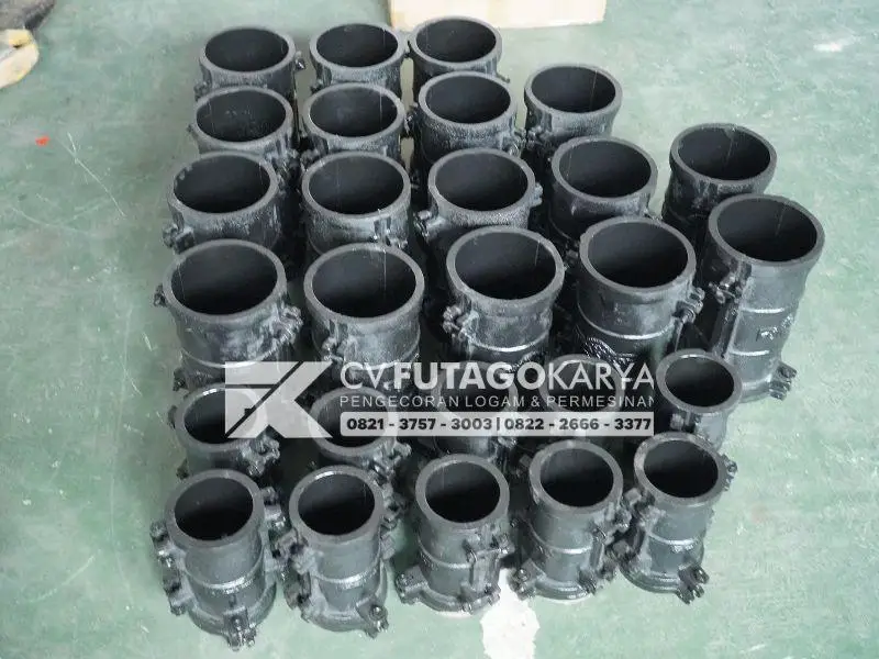 Sampel Beton Silinder Bahan Besi cor