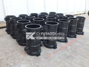 Tes Silinder Beton Bahan Cor Besi