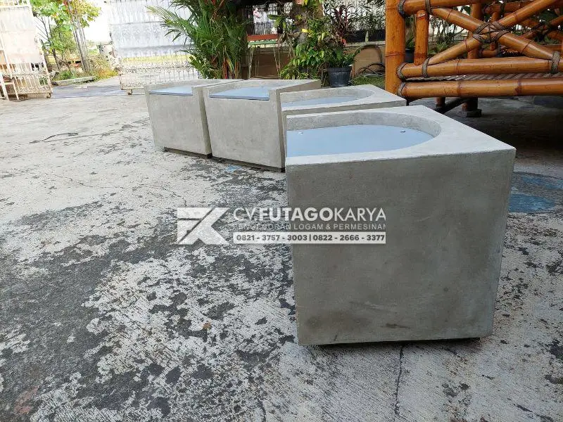 Bangku Taman Cor Beton Berkualitas