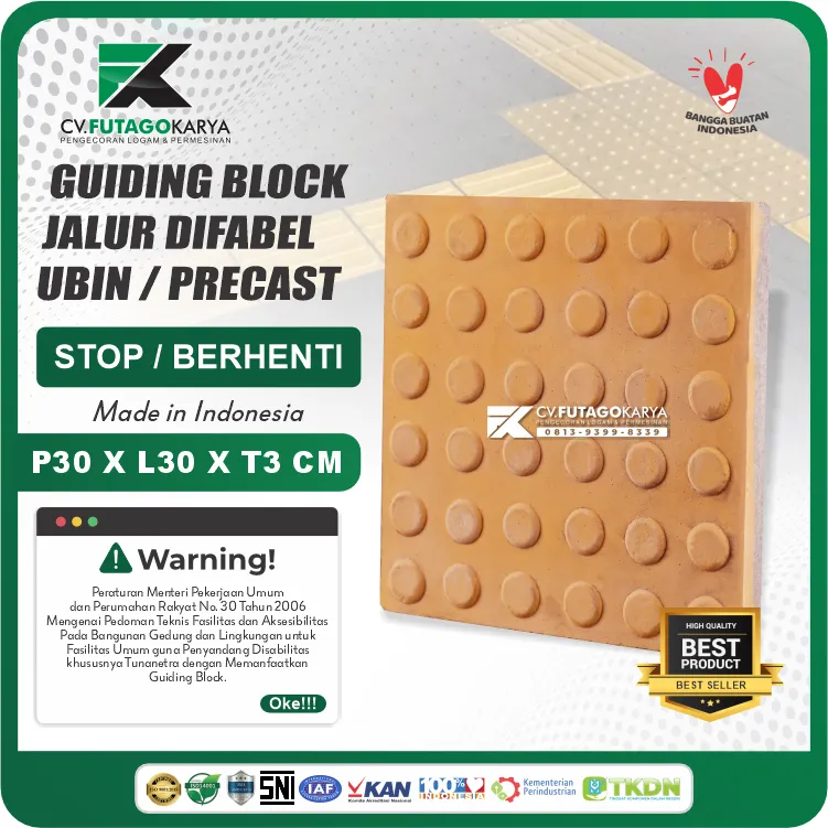 guiding block jalur difabel