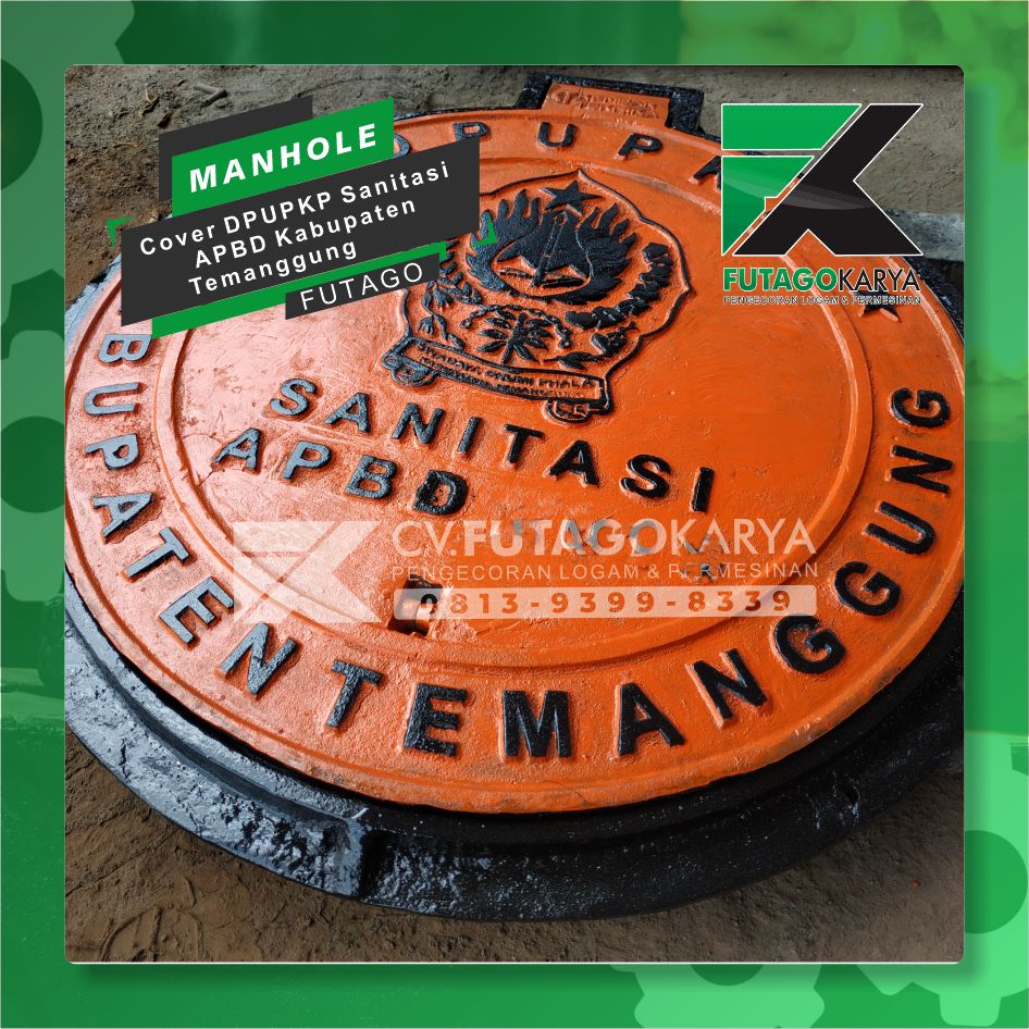 Manhole Cover DPUPKP Kabupaten Temanggung
