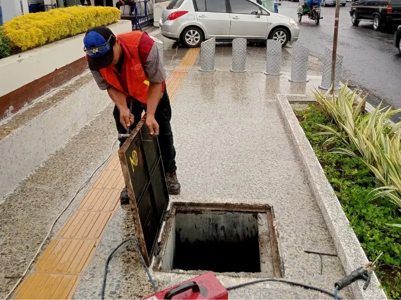 aplikasi manhole grill