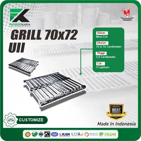 grill chamber 70x72 uii jogja