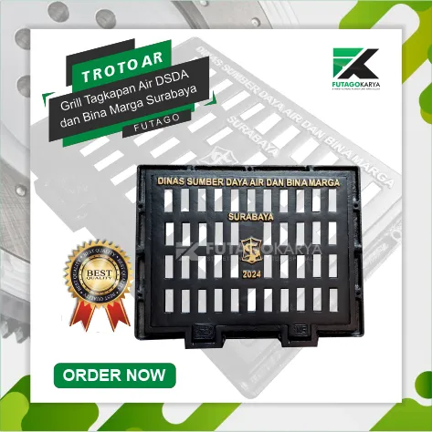 grill selokan tangkapan air