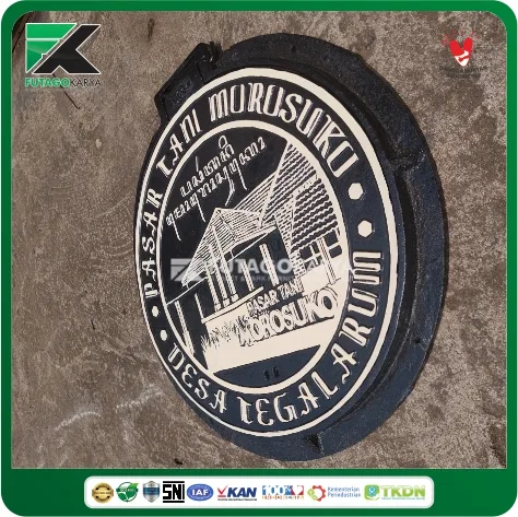 manhole besi cor