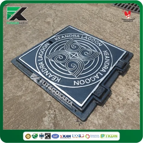 manhole cor besi