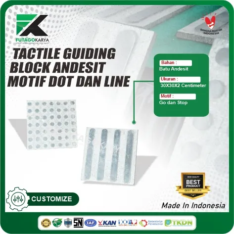 guiding block difabel