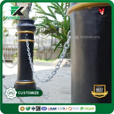 bollard pembatas jalan surabaya