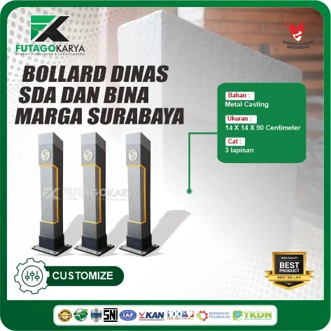 bollard dinas sda surabaya