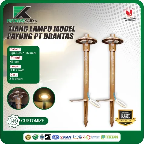 tiang lampu minimalis
