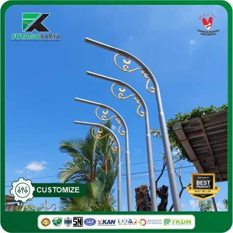 tiang pju 4 meter
