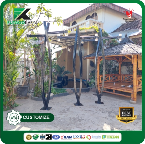 tiang lampu jalan minimalis