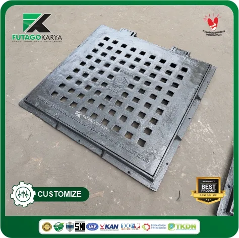 grill penutup saluran 90x90 cm futago