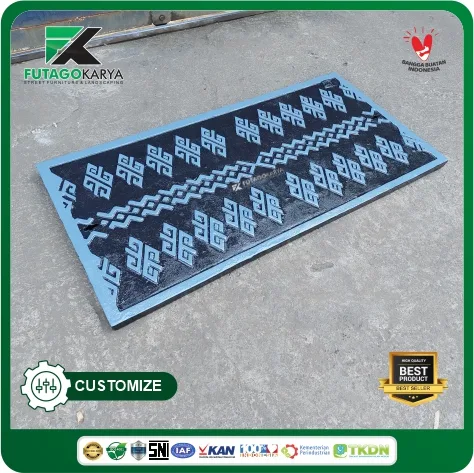 Tutup Manhole Besi