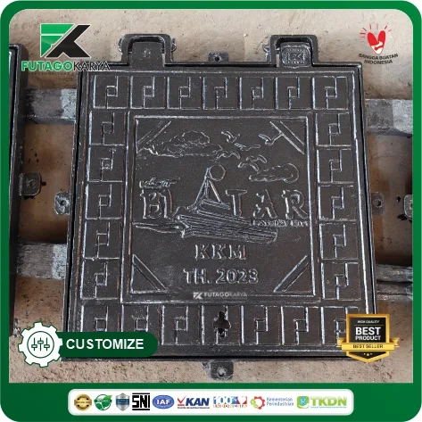 Manhole Besi Cor