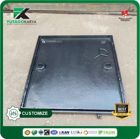 Manhole Besi Saluran