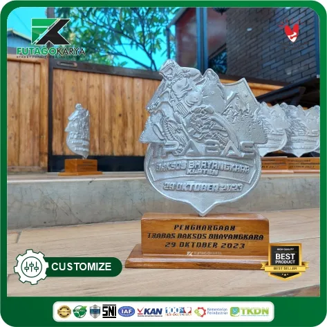 trofi piala alumunium metal casting