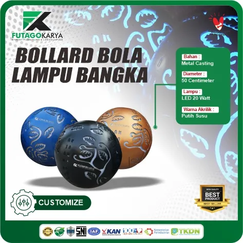 bollard bolla lampu