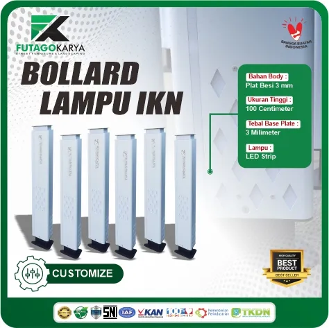 bollard lampu jalan