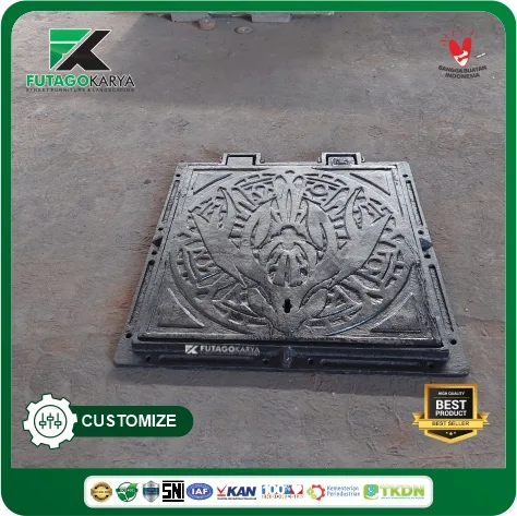 Manhole Cor Besi