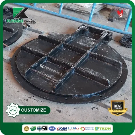 Manhole Cor Besi