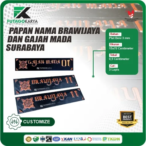 ornamen papan nama