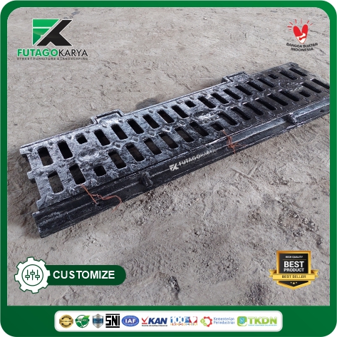 Grill Besi Penutup Saluran Selokan