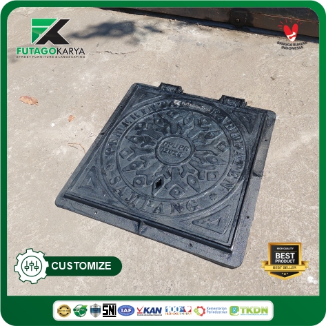 Manhole Besi Cor