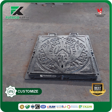 Manhole Cor Besi