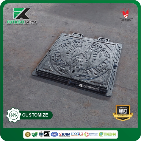 Manhole Cor Besi