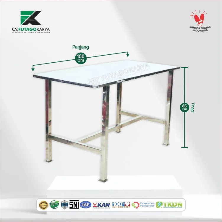 Meja Stainless
