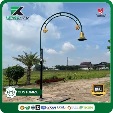 Tiang Lampu Galvanis