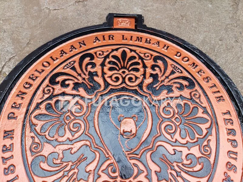 Tutup manhole Cast Iron