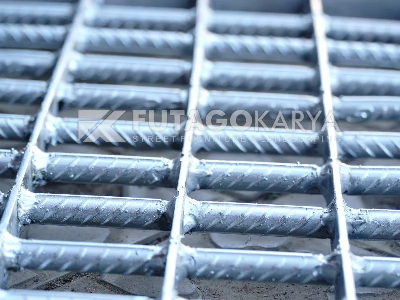 steel grating galvanis